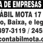 Imagem 1 da empresa CONTABIL MOTA S/S LTDA Contabilidade - Escritórios em Guarulhos SP