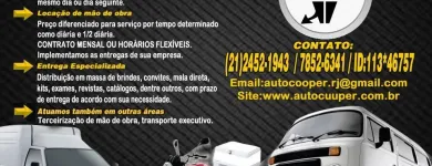 Imagem 3 da empresa AUTO CUUPER TRANSPORTES & TERCEIRIZAÇÃO DE FROTAS Locação, Projeto e Instalação de Ar-Condicionado em Rio De Janeiro RJ