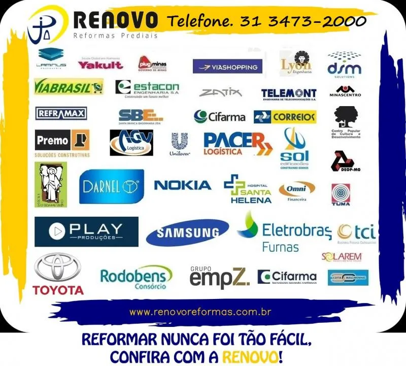 Imagem 1 da empresa RENOVO REFORMAS PREDIAIS LIMPEZA FACHADA